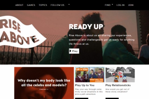 Health and well-being website for young people launched