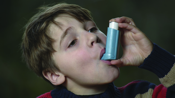 Boy With Inhaler