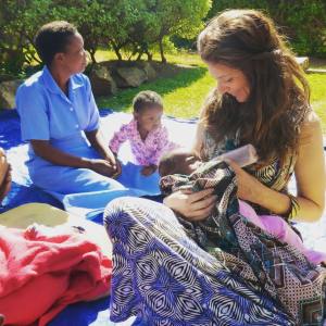 Gayle Berry in Malawi