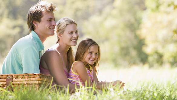 Happy family outside shutterstock_low res