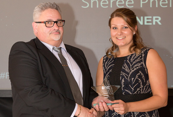 Sheree Phelps - sports therapist of the year