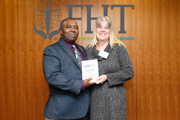 Awards LSG Coordinator winner Alison Brown PR