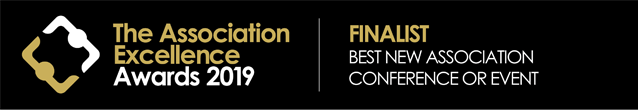 Pictured: Association Excellence Awards banner