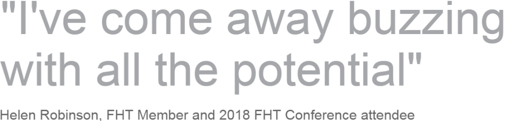 Pictured: quote from 2018 attendee