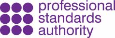 Pictured: Professional Standards Authority logo
